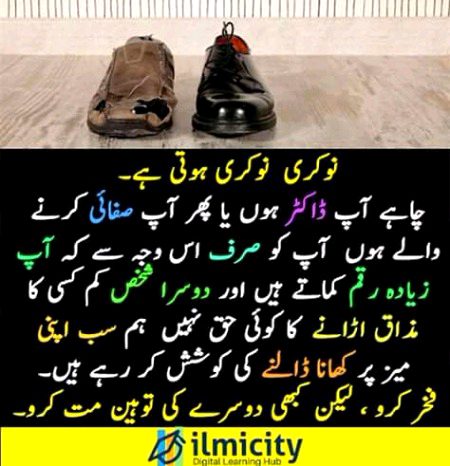 Kabhi kisi ko halka na jane jaise ap hai wese hi dosre hai