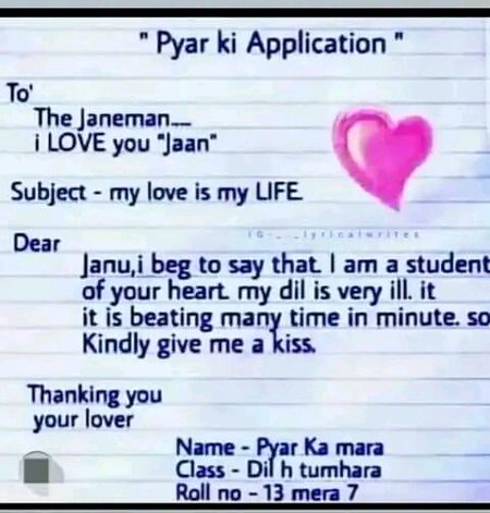 Love Application 😘
