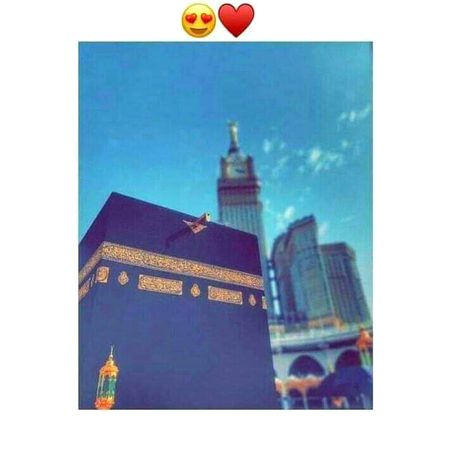 ہم بھی اک دن غلاف کعبہ چو میں گے😇❤