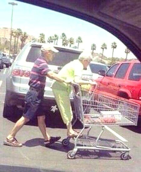 You never slow down u never grow old...