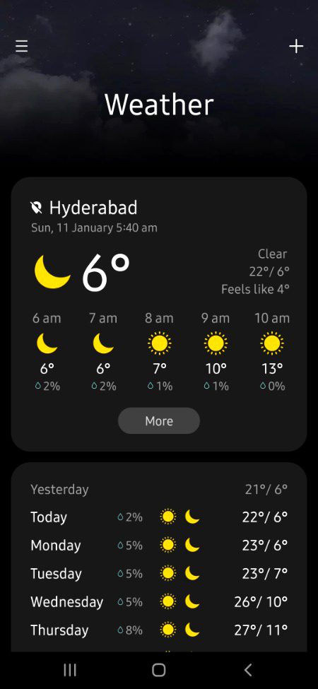 حیدرآباد کو سخت سردی نے اپنی لپیٹ میں لے لیا ہے اور محکمہ موسمیات کے مطابق سردی مزید بڑھنے کا امکان ہے۔ ❄️☃️💨