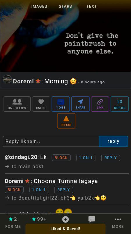 Am i still choona Positive🤨