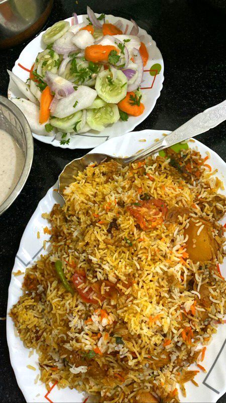 Yummmy Baryani 💯🔥