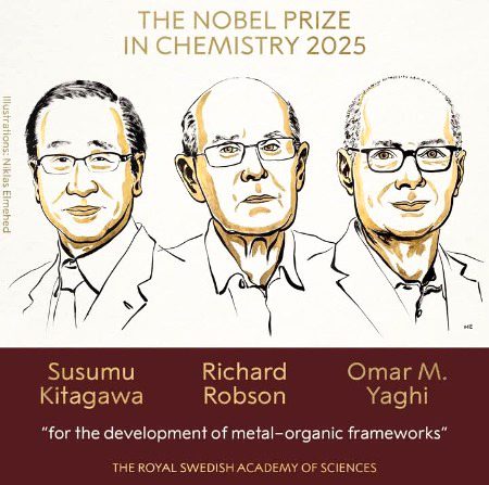 Noble prize in Chemistry 2025