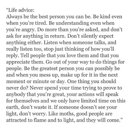 Life advice🥀