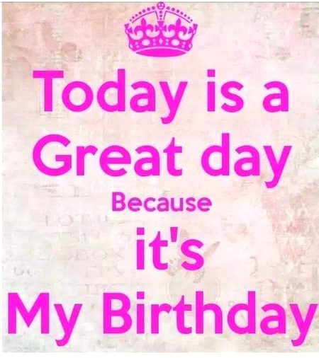 Today is great day
