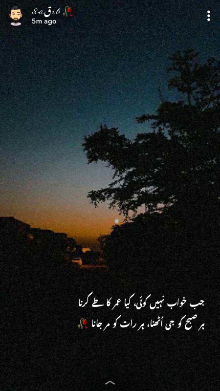 جب خواب نہیں کوئی، کیا عمر کا طے کرنا
💔