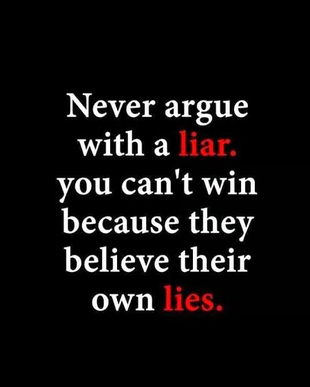 Once a liar always a liar🤞