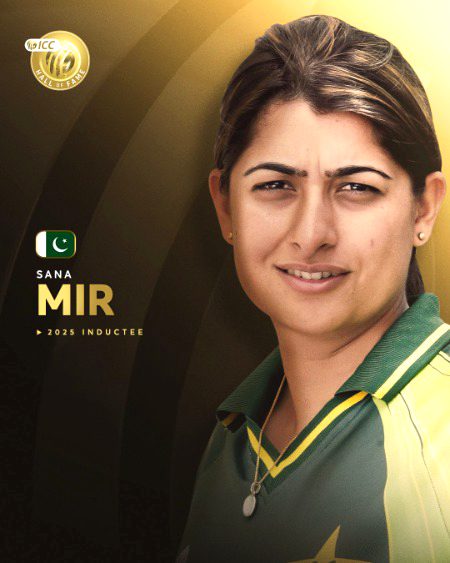 Congratulations to the inspiring Sana Mir on her induction into the ICC Hall of Fame! 👏
The former 🇵🇰 captain becomes the first Pakistani woman cricketer and the eighth Pakistani overall to join this exclusive club — a truly well-deserved honour! 🌟