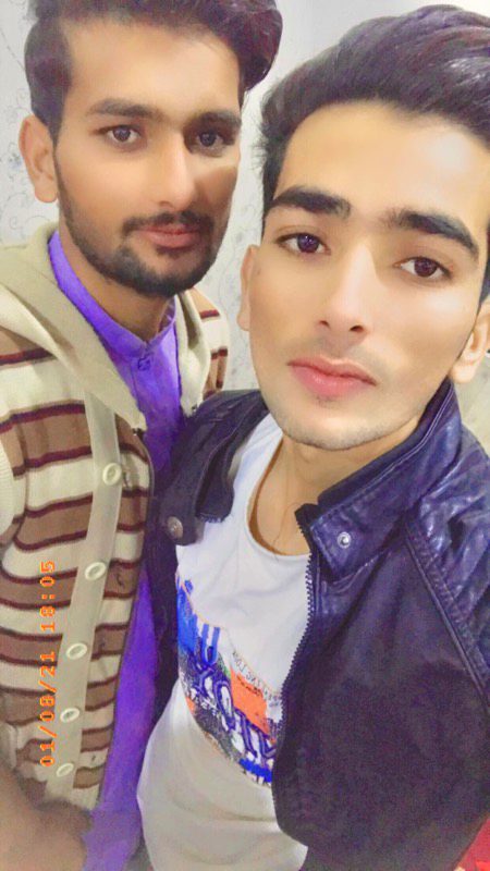 With Bhai💜💜