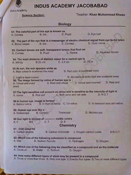 Knowledge Test image