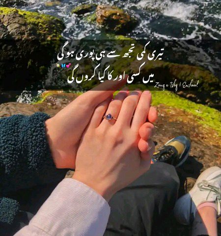 تیری کمی تجھ سے ہی پوری ہو گی
میں کسی اور کا کیا کروں گی🫀🥹