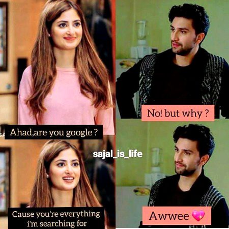Sajal and Ahad😍