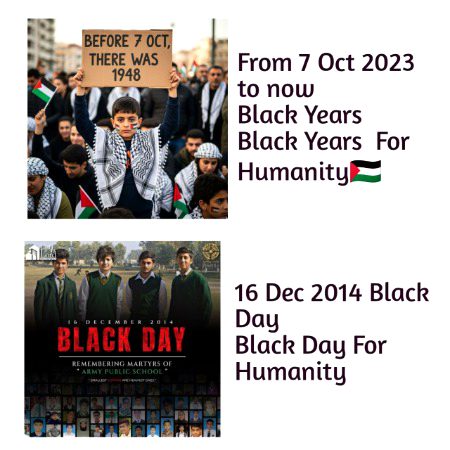 16 Dec Black Day Vs Black  Years🖤🇵🇸