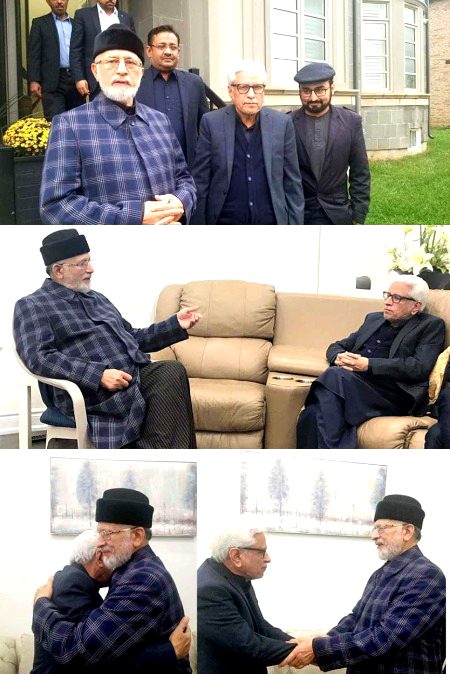 لبرلز سیکولرز موم بتی مافیہ کی ناجائز اولاد جاوید احمد غامدی اور ڈاکٹر طاہرالپادری دونوں ہی حدیث مبارک *"مَن٘ سَبَّ نَبِیًّا فَاق٘تُلُو٘ہُ"* اور قانون توہین رسالتﷺ 295c کے خلاف ہیں ۔ ایک پاکستان میں بیٹھ کر بکواس کر رہا ہے اور دوسرا ولایتی ٹھگ کینیڈا میں بیٹھ کر بکواس کرتا ہے