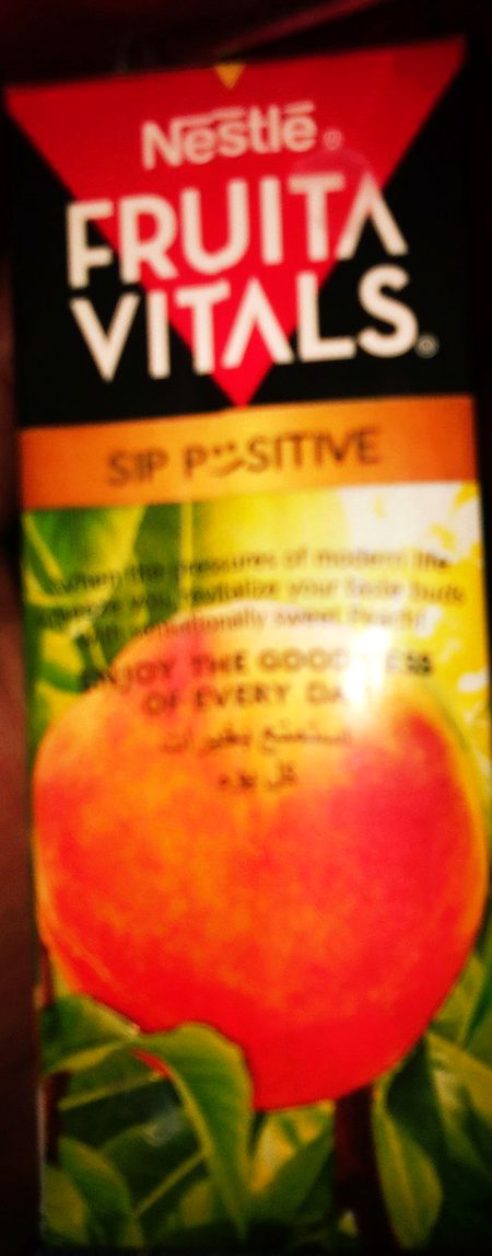 Nestle fruita vitals.
Good food, Good life.