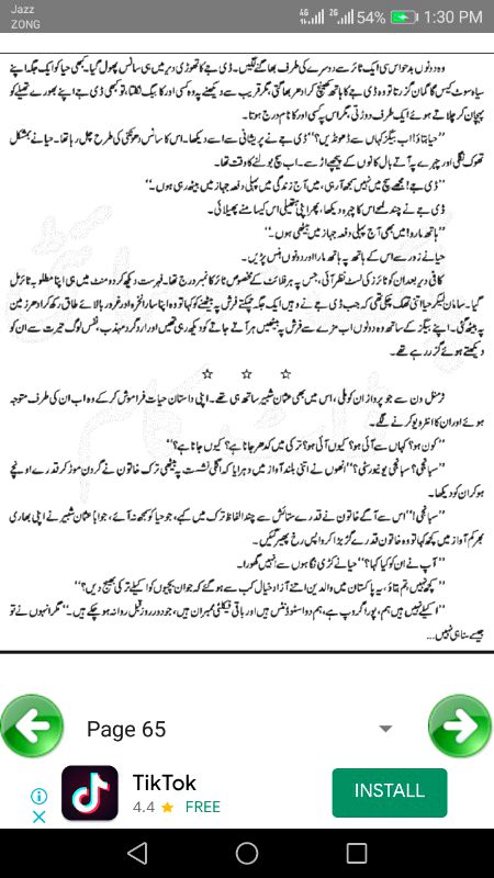 ناول جنت کے پتے