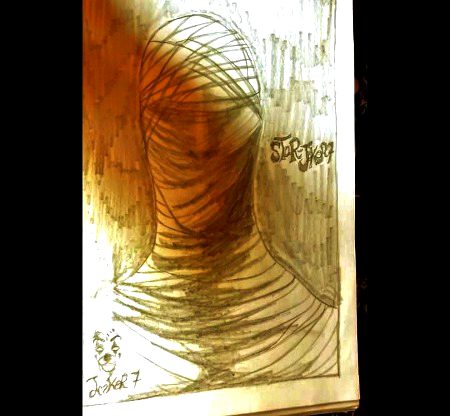 My new profile pic I draw art by joker