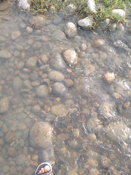 Swimming finish I am going to home
