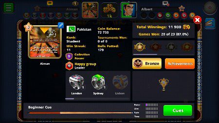 Come on friends let's play 8ball pool