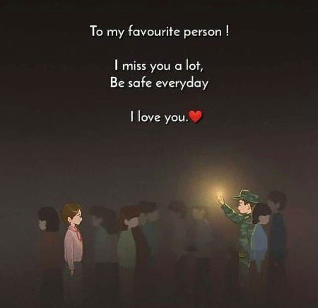 I miss you