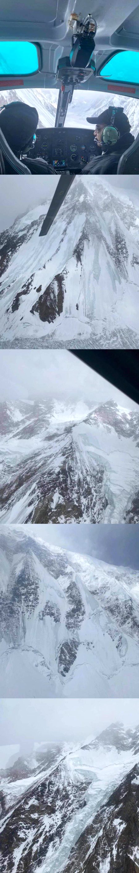 علی سدپارہ اور 2 غیر ملکی کوہ پیماؤں کی تلاش میں گئے پاک فوج کے دو ہیلی کاپٹرز آج بھی ناکام واپس آئے ہیں۔ موسم بدستور خراب ہے اور کے ٹو کا یہ حصہ بادلوں اور طوفانی ہوا کی لپیٹ میں ہے 
یا اللہ معجزہ کر دے اور علی سدپارہ اور باقی دو کوہ پیماؤں اپنے حفظ و امان میں رکھ 🙏
#alisadpara