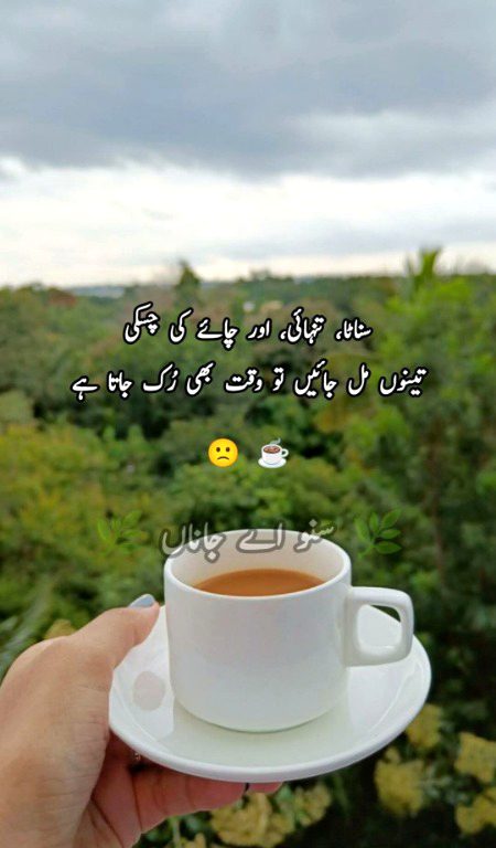 کتنے خاص ہوتے ہیں نہ وہ لوگ 🤷
جنہیں ہم چاۓ پیتے وقت یاد کرتے ہیں 🥰☕