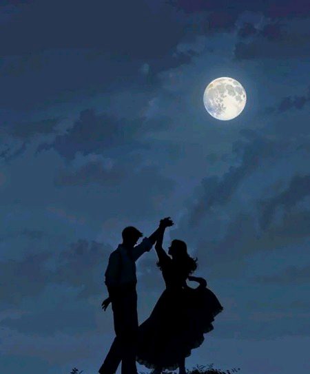 He looked at the moon,
and I looked at him.
One shines in the sky,
the other in my heart✨❤️