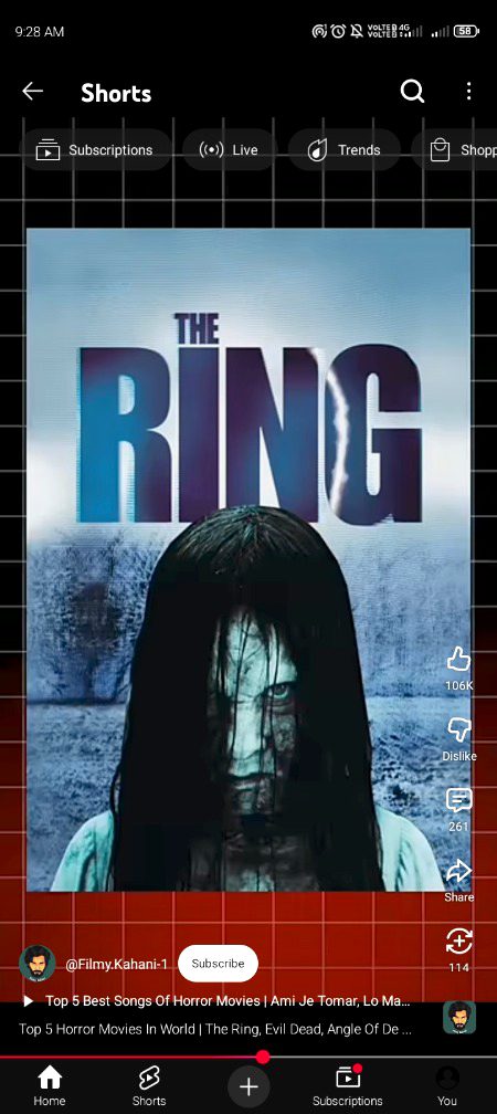 Horror movie kisna dahki ha ya wali