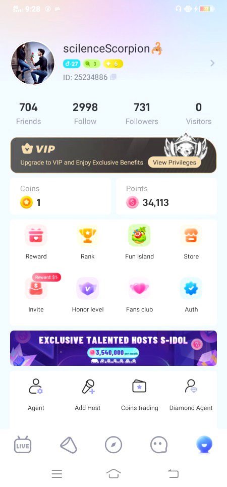 My new id ksi lagi .jis n join krni bta dy🙈🙈