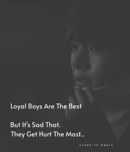 Loyal boys...