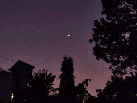 The day someone look at me the way i look at the moon,that will be my person✨💫