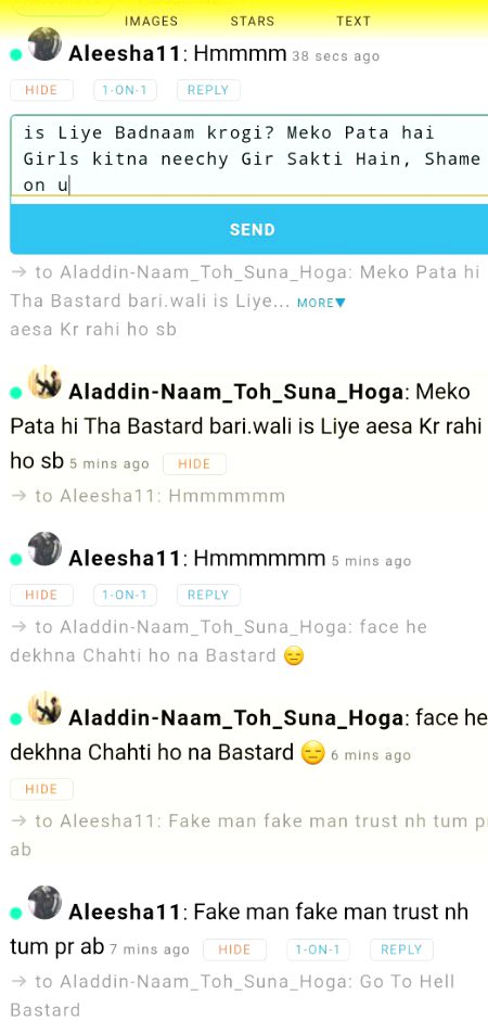 ѕнαнzαιв, Such girls don't even know about shame and humiliation. I don't think they have heard the name of shame and humiliation! Whatever, but such girls can fall too much to defame anyone..