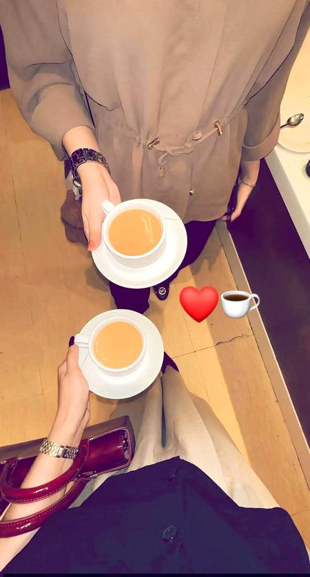 تم اور چائے—دونوں میرے دل کو سکون دینے کی 
    غیر معمولی طاقت رکھتے ہو۔۔۔❤️☕