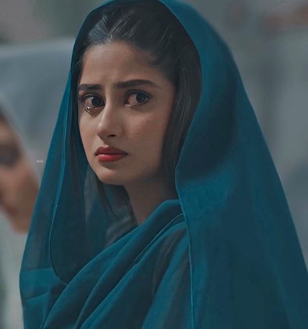 sajal ali sad eyes
