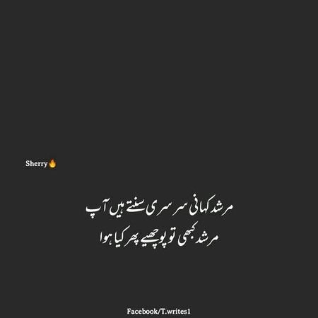 مرشد آپ سے گلہ ہے مجھے
مرشد آپ نے اچھا نہیں کیا ہے