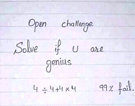 Math Test..
