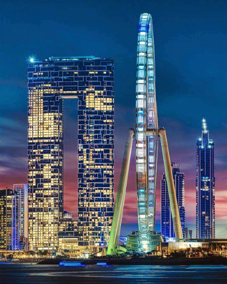 Ain Dubai, World's largest ferris wheel 🎡