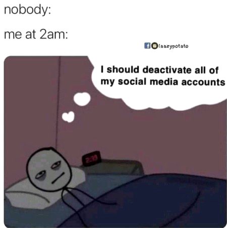 Every night i do think so🙄🙄