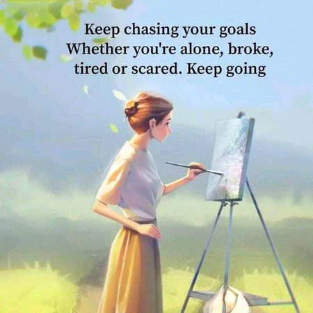 Keep going