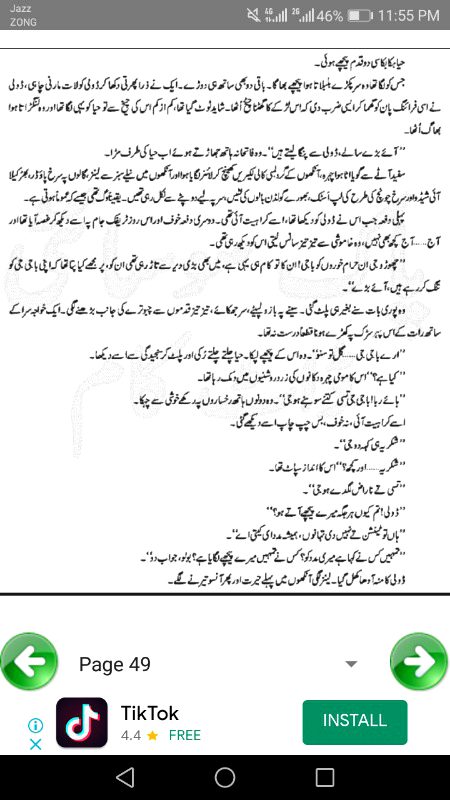 ناول' جنت کے پتے