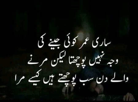 مرنے سے پہلے ایک دوسرے کا حال پوچھ لیا کرو۔