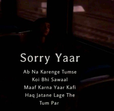 Sorry ...😞💔