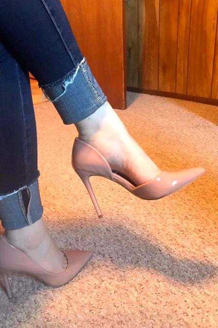 Keep your heels and standard high..