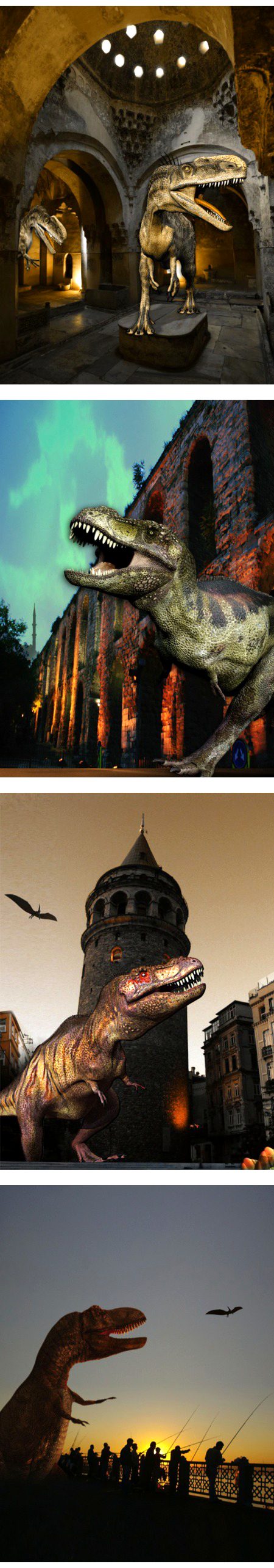 Dinosaurs in Istambul