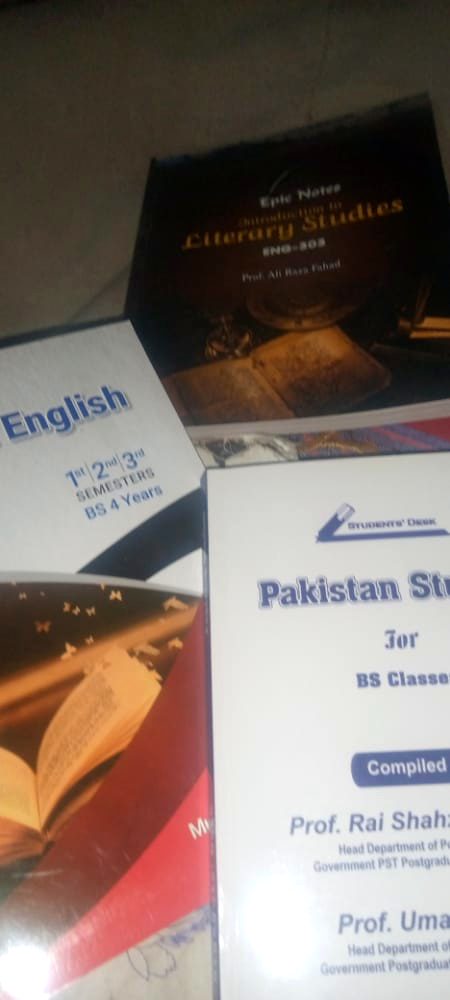 BS english ki books