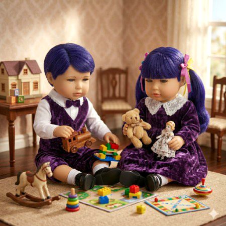 Mein aul mely twin bhaiya k toys .n5.n7.n7