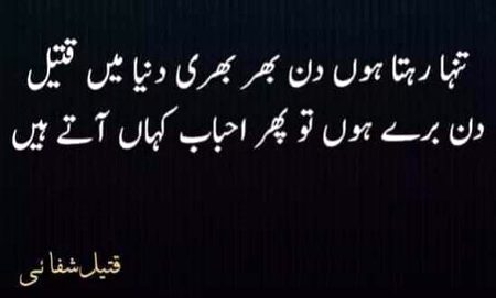 تنہا رہتا ہوں