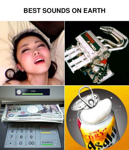 Best sounds on the earth and I love all