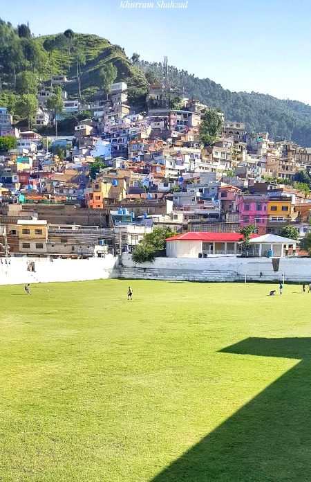 Kunj football ground... Abbottabad.